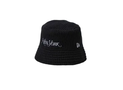 NEW ERA New York Magazine Knit Bucket "Black"