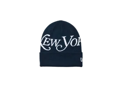 NEW ERA New York Magazine Basic Cuff Knit "Navy"