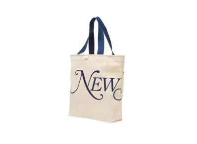 NEW ERA New York Magazine Canvas Tote Bag 14L "Ivory"