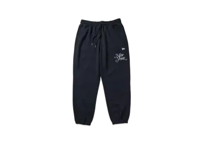 NEW ERA New York Magazine Fleece Oversized Sweat Pants "Black"