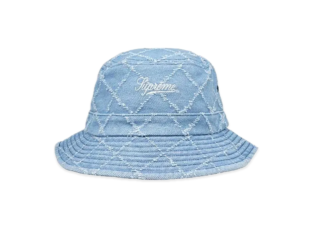 Supreme Punched Denim Crusher "Washed Indigo"