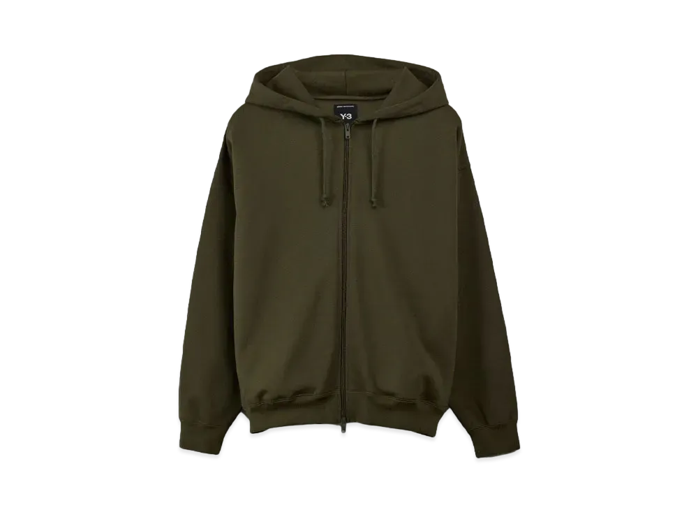 Y-3 Brushed Terry Zip Hoodie "Night Cargo"
