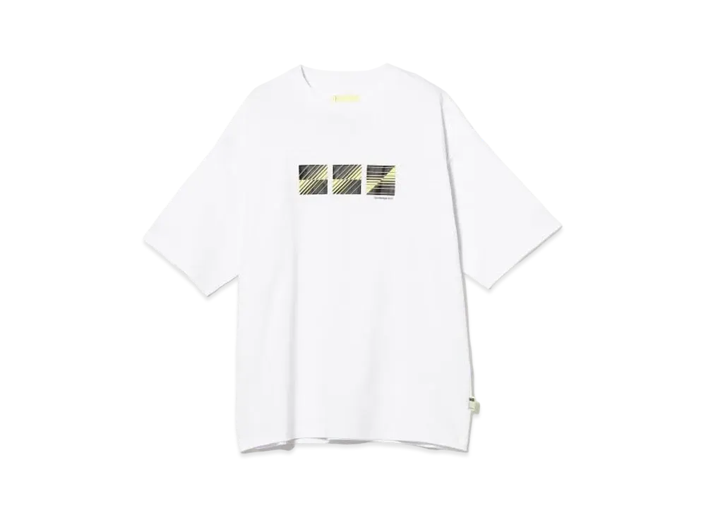 SSZ Print T-shirt Cube "White"