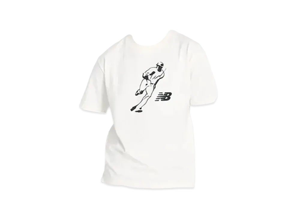 New Balance x Shohei Ohtani Heavyweight Cotton Short Sleeve T-Shirt "Sea Salt"