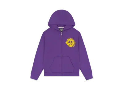 DENIM TEARS Denim University Zip Hoodie "Purple"
