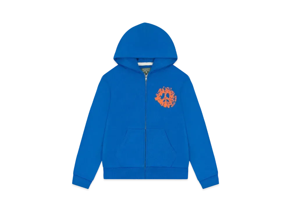 デニムティアーズ デニム ユニバーシティ ジップ フーディー "ロイヤル ブルー"