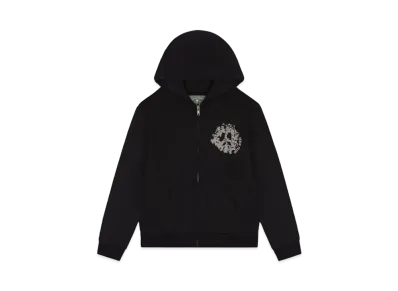 DENIM TEARS Denim University Zip Hoodie "Black"