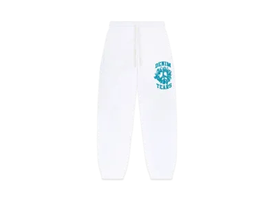 DENIM TEARS Denim University Sweat Pants "White"