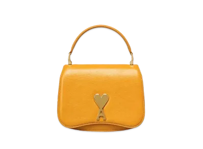 AMI PARIS Top Handle Bags "Mustard"