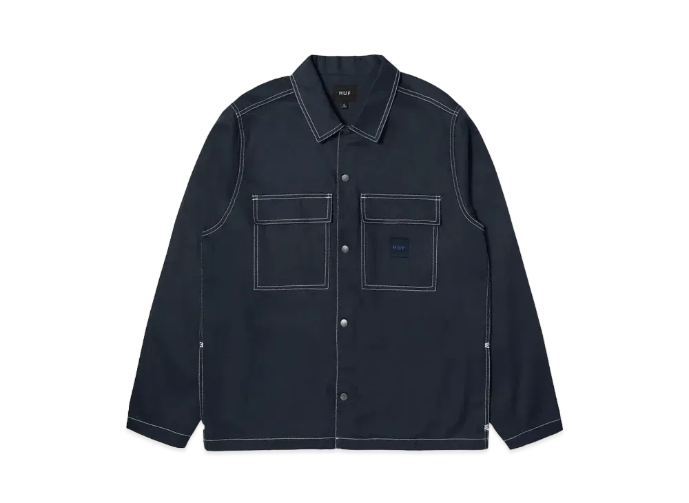 HUF Mason Shacket "Navy"