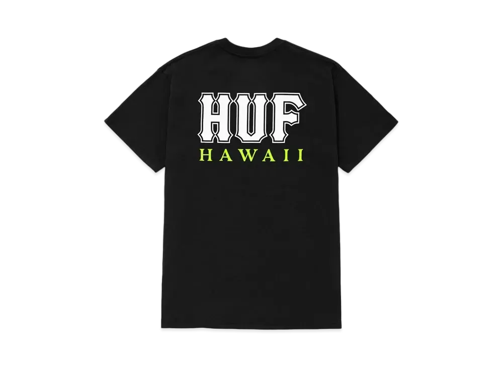 HUF Classic Logo Hawaii T-Shirt "Black"