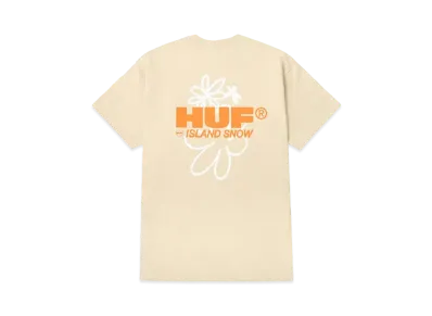 HUF Island Flowers T-shirt "Sand"