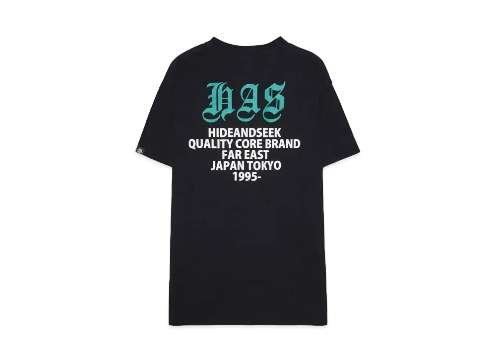 Hide and Seek HAS S/S Tee(24aw) "BLACK"