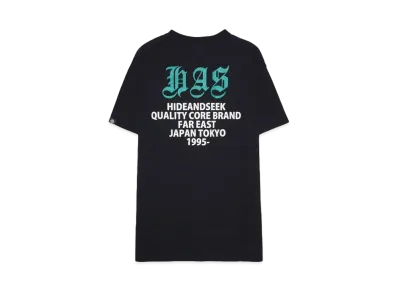 Hide and Seek HAS S/S Tee(24aw) "BLACK"