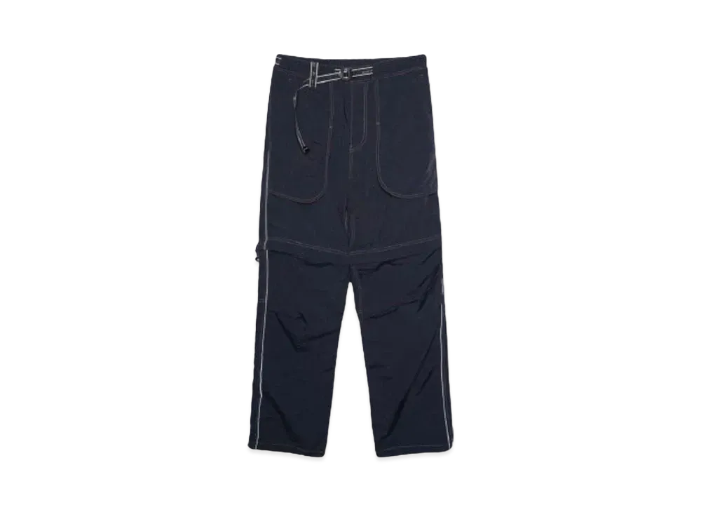 and wander NY taffeta hiker 2way pants "BLACK"