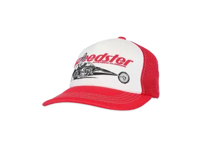 HYSTERIC GLAMOUR Speedster Mesh Cap "Red"