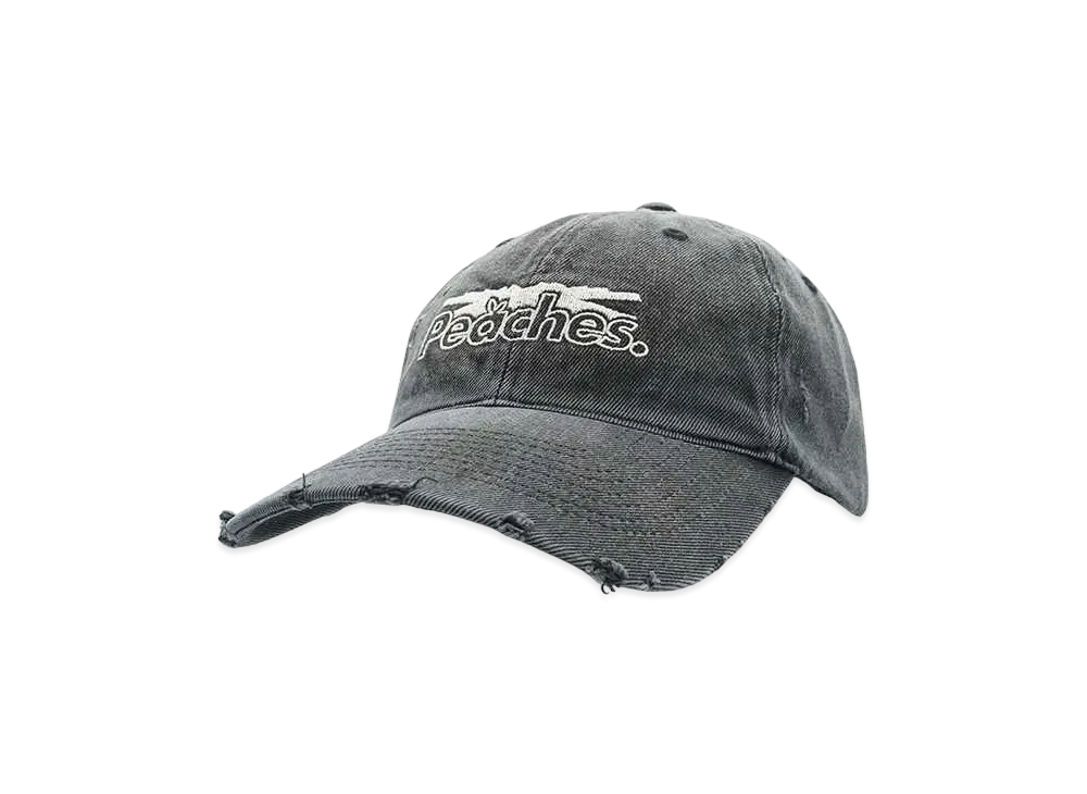 Peaches. x LE SSERAFIM BALL CAP "BLACK"