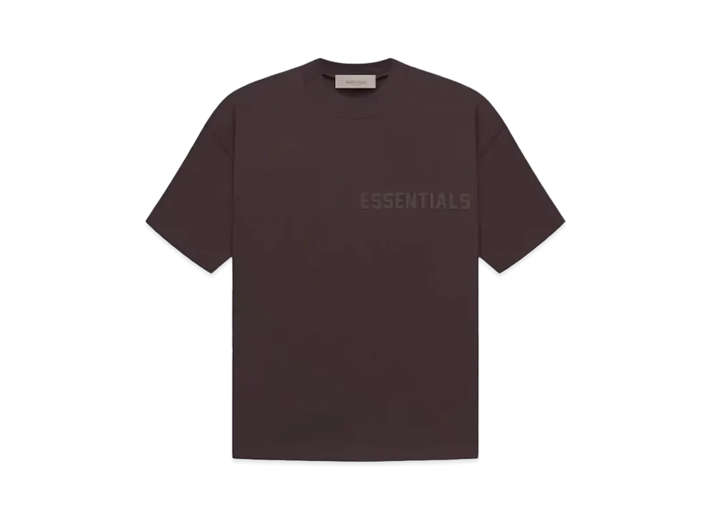 FEAR OF GOD ESSENTIALS SS Tee "Plum"