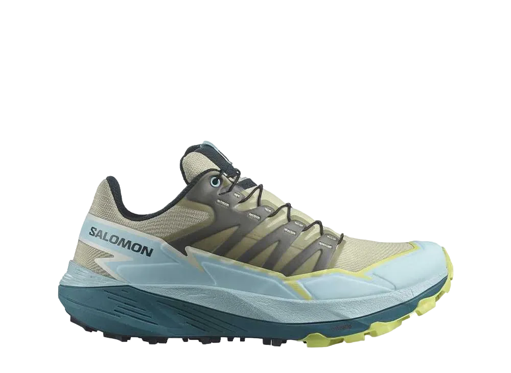 Salomon Women's Thundercross "Alfalfa/Tanager Turquoise/Sunny Lime"