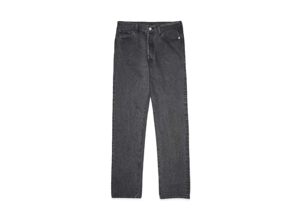 MASSES DENIM 5P PANTS T-L S-WASH "BLACK"