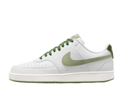 Nike Court Vision Low "White/Oili Green/Treeline/Sail"