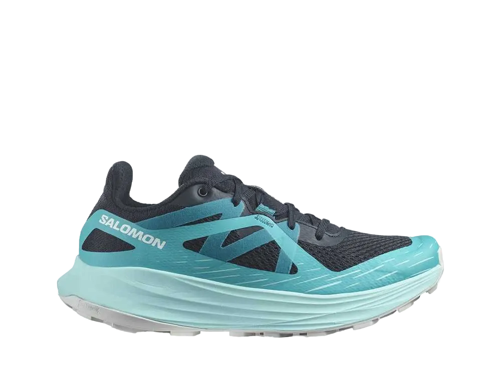 サロモン ウィメンズ ウルトラフロー "カーボン/ピーコックブルー/ホワイト"