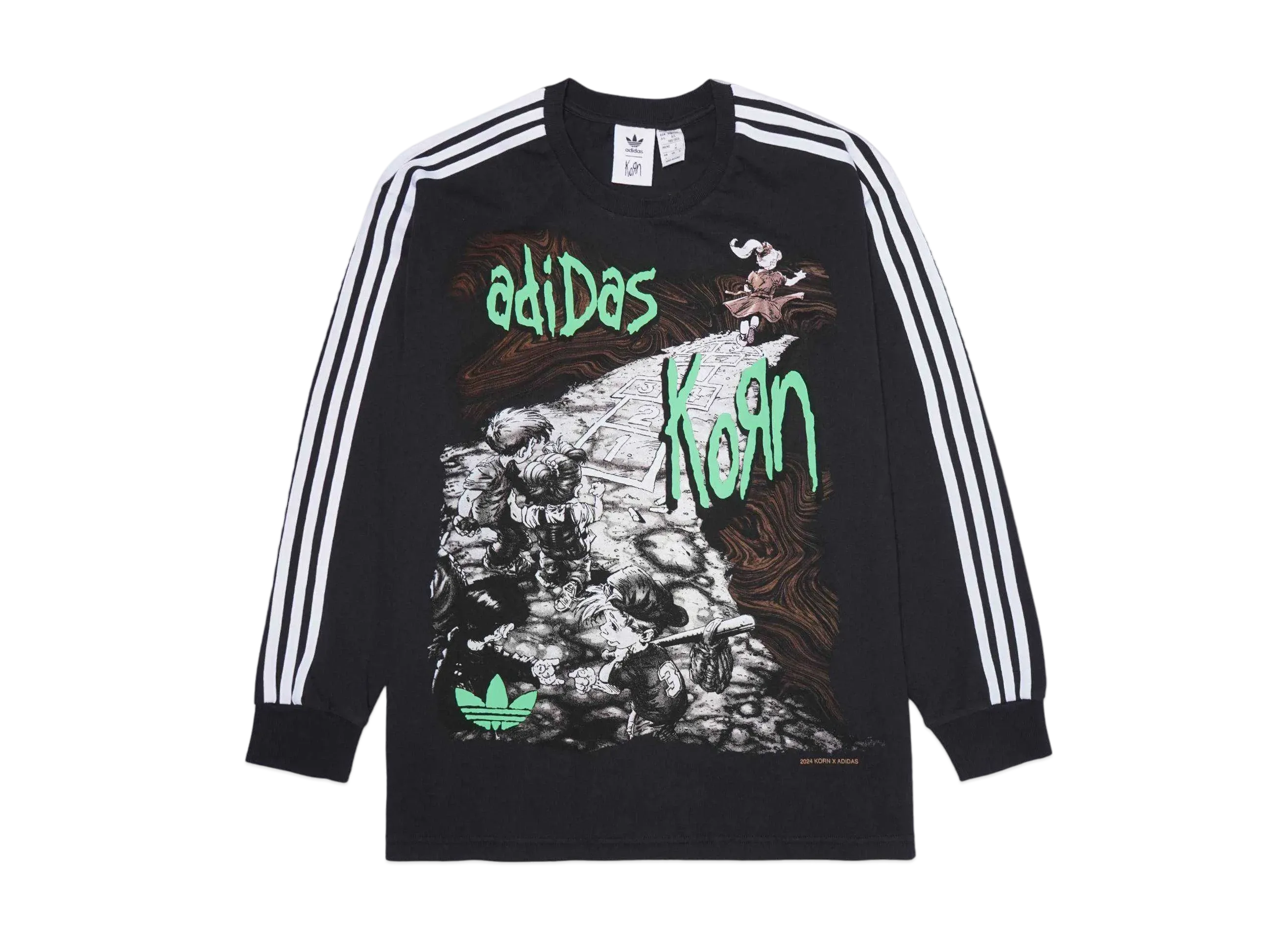 adidas x Korn Long Sleeve T-shirt "Black"