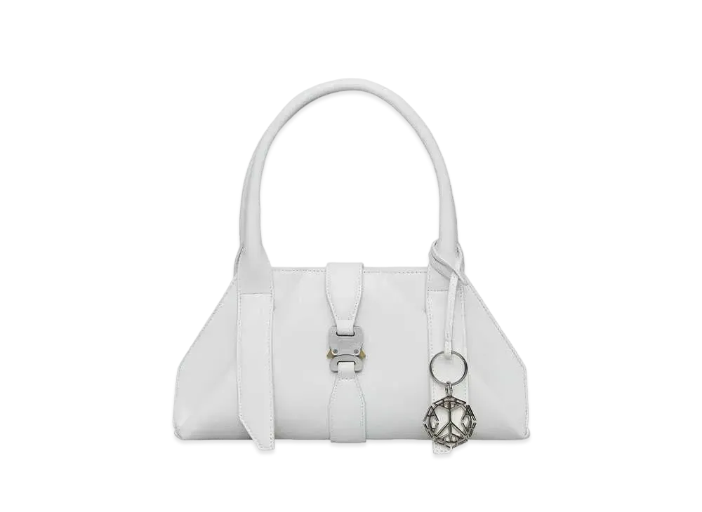 1017 ALYX 9SM Alba Bag With Charm "White"