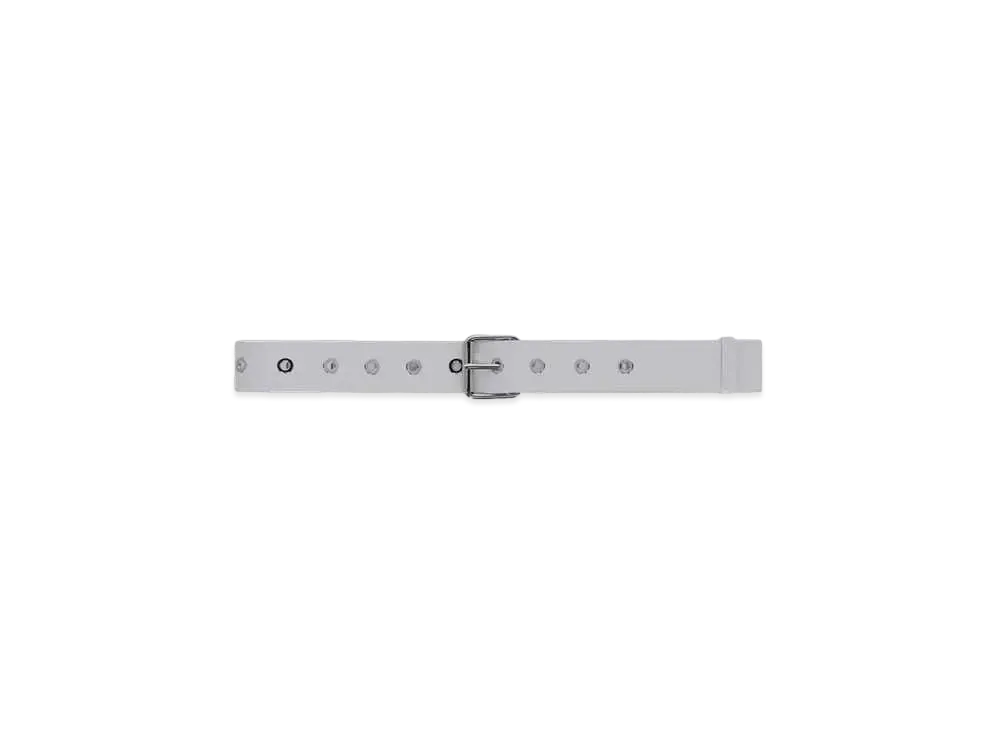 1017 ALYX 9SM Eyelet Leather Belt "White"