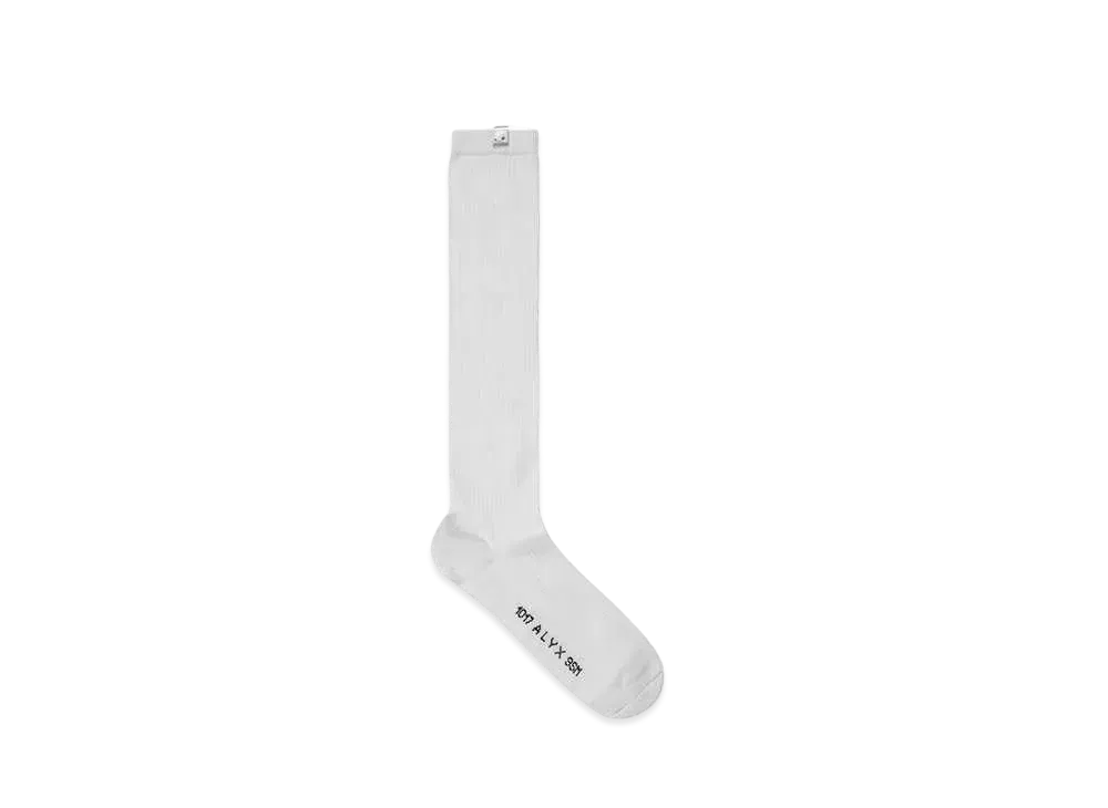 1017 ALYX 9SM Lightercap Socks "White"