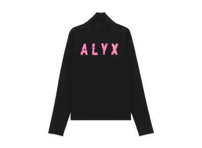 1017 ALYX 9SM Intarsia Logo Turtleneck "Black"