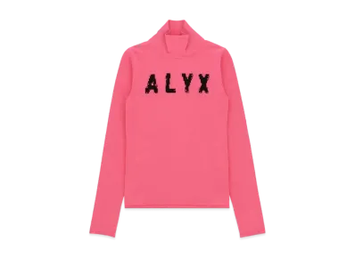1017 ALYX 9SM Intarsia Logo Turtleneck "Pink"