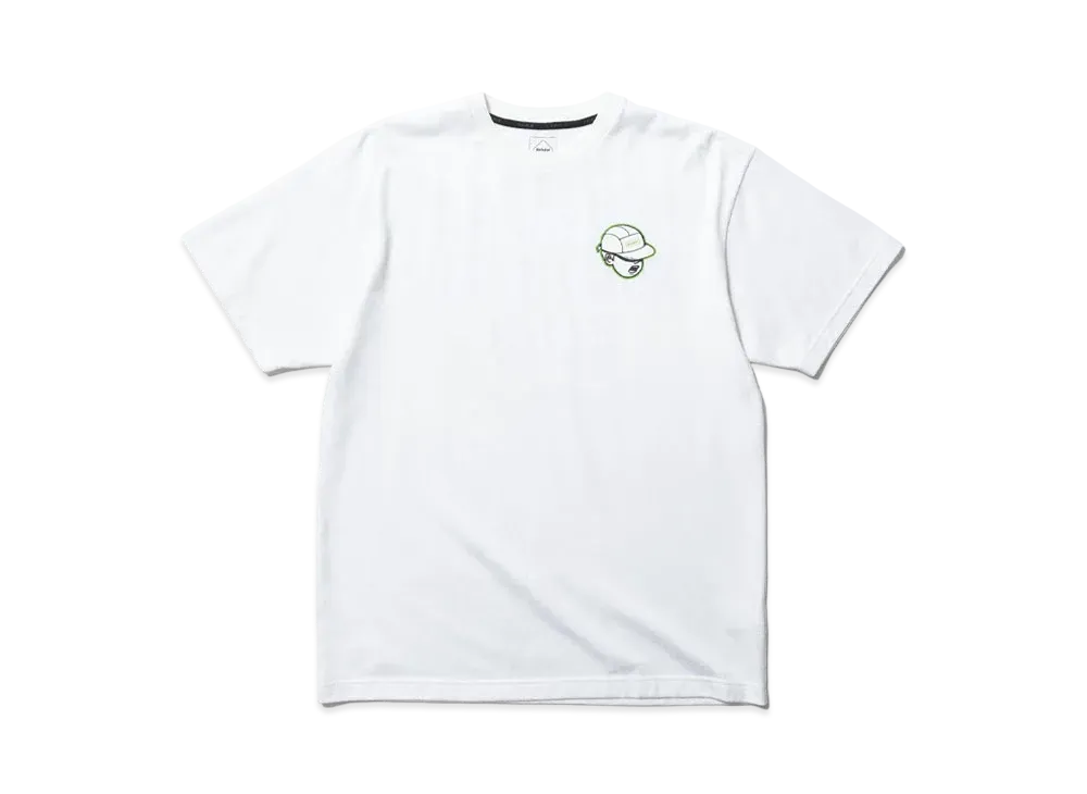 F.C.Real Bristol x paperboy 'FOOTBALL PACK' Tee "White"