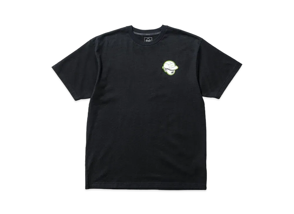 F.C.Real Bristol x paperboy 'FOOTBALL PACK' Tee "Black"