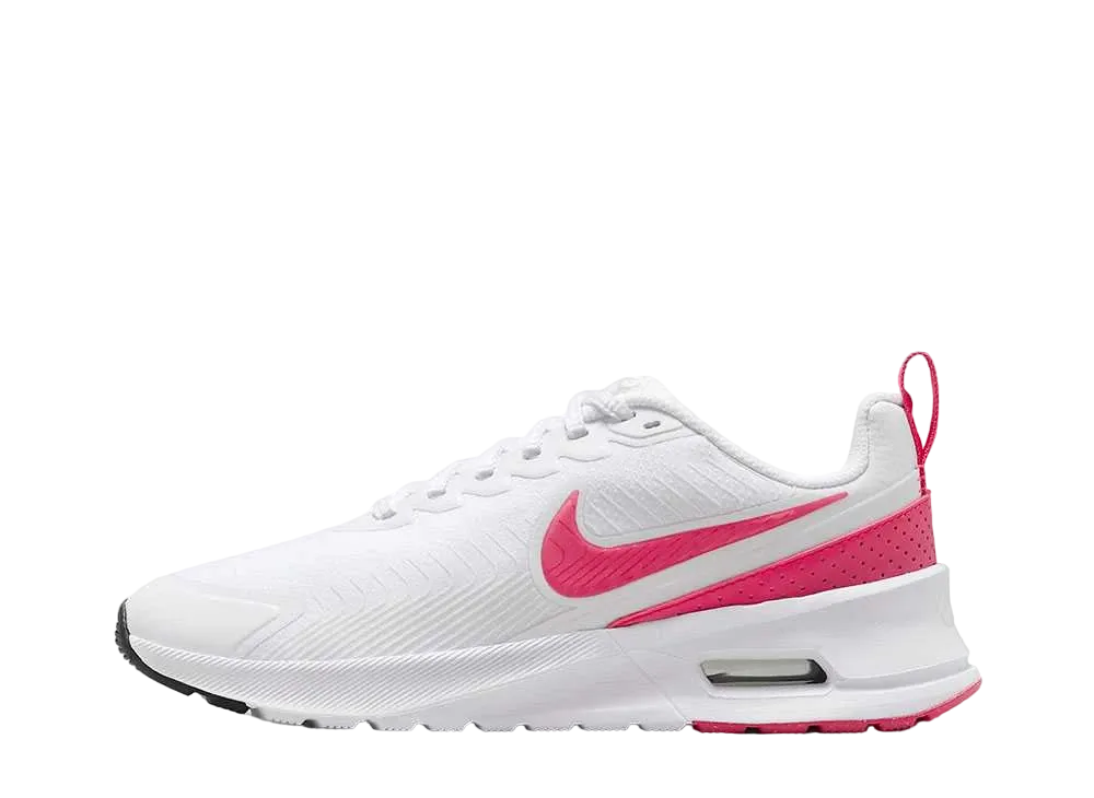 Nike Women's Air Max Nuaxis "White/Black/Comet Red/Aster Pink"