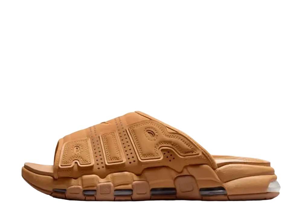Nike Air More Uptempo Slide "Flax" (FZ3113-200/FZ3116-200)