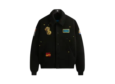 KITH x MARVEL Universe Varsity Jacket "Blue"