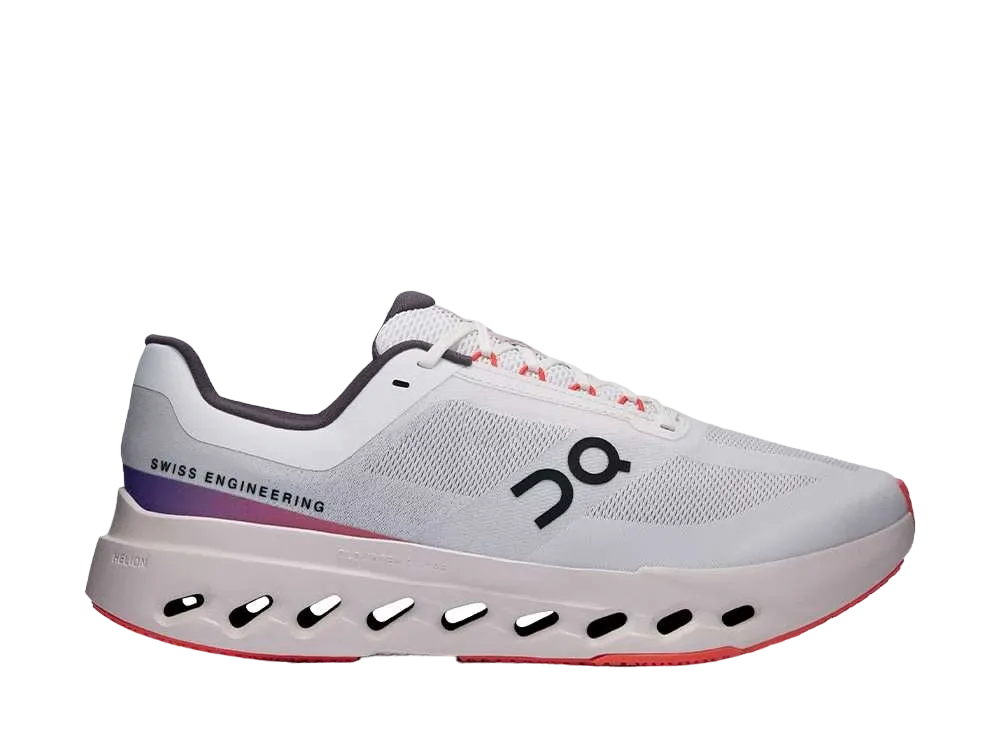 On Cloudsurfer Next "White/Flame"