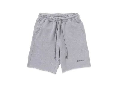 A BATHING APE Raw Edge Loose Fit Sweatshorts "Gray"