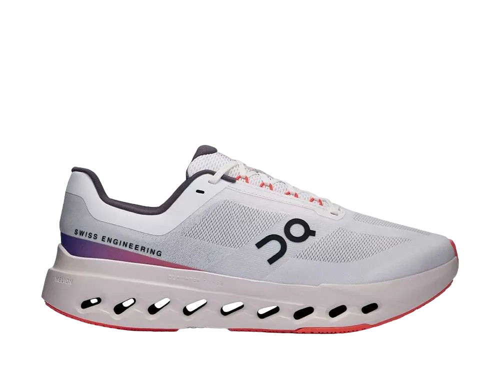 On Cloudsurfer Next Wide "White/Flame"