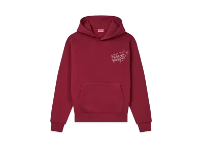 KENZO 'Star Tiger' Embroidery Hoodie "Bordeaux"