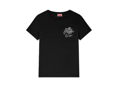 KENZO 'Star Tiger' Embroidery Classic T-shirt "Black"