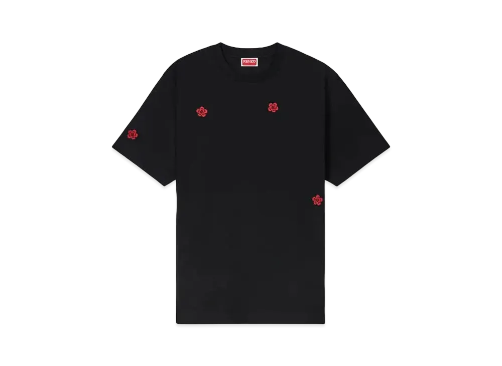 KENZO 'BOKE FLOWER' Embroidery T-shirt "Black"