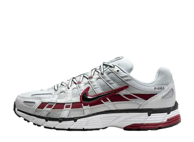 Nike P-6000 "Pure Platinum/Metallic Platinum/White/Dark Team Red"
