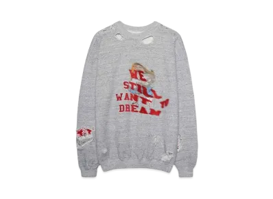 SEVESKIG Vintage Sweat Shirt Ver, Key "TOP GRAY"