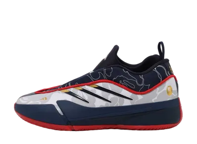 ア ベイジング エイプ × アディダス デイム9 USA "フットウェアホワイト/コアブラック/ゴールドメタリック"