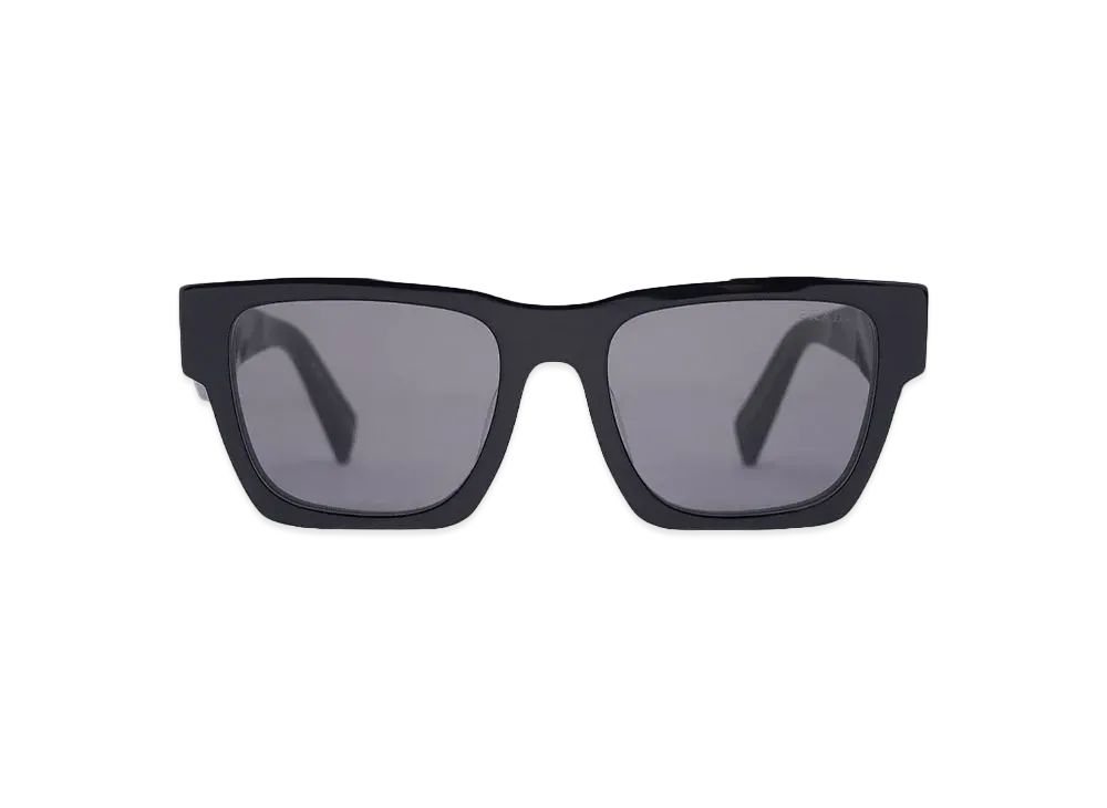 PRADA PR A06SF "BLACK/DARK GREY"