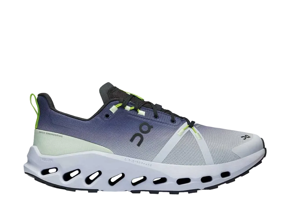 On Cloudsurfer Trail Waterproof "Black/Heather"