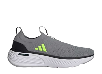 adidas Cloudfoam Go Sock "Grey Three/Lucid Lemon/Grey Two"