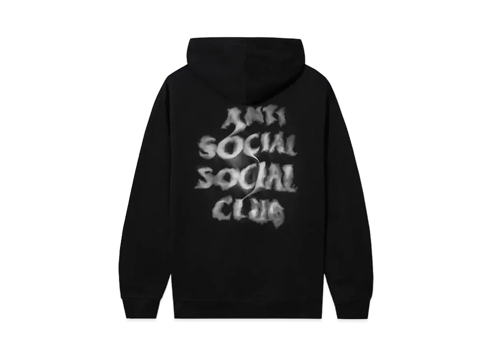 ANTI SOCIAL SOCIAL CLUB Ashtray Hoodie "Black"